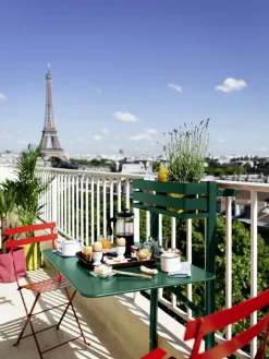 Fermob Bistro Balcony table, 57 x 77 cm, cedar green