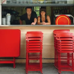 Fermob Bistro Metal chair, liquorice