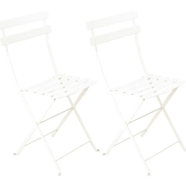Fermob Bistro Metal chair, 2 pcs, cotton white