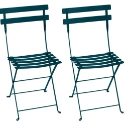 Fermob Bistro Metal chair, 2 pcs, acapulco blue
