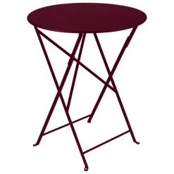 Fermob Bistro table, 60 cm, black cherry
