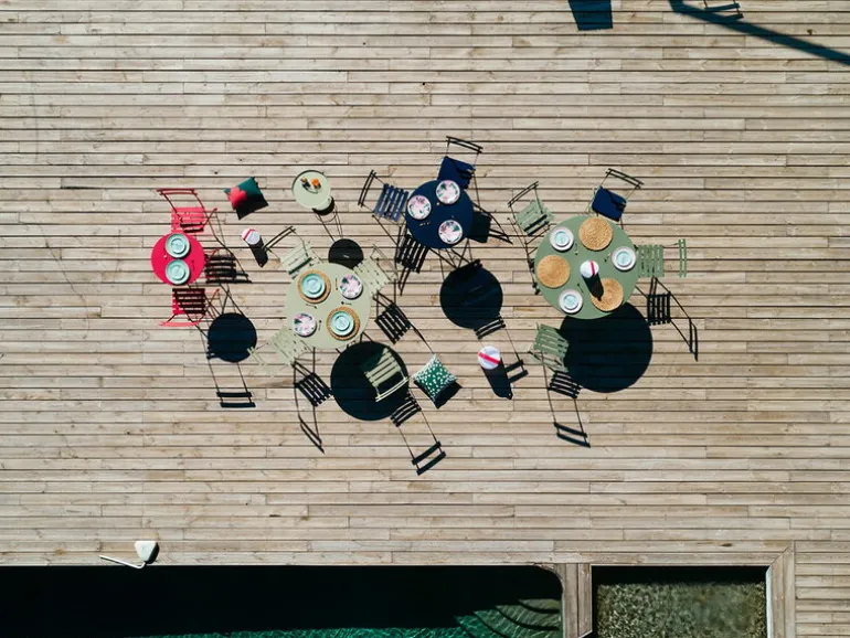 Fermob Bistro table, 117 cm, cactus