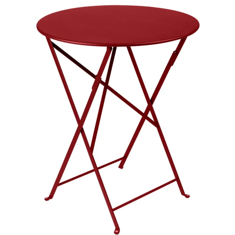 Fermob Bistro table, 60 cm, chili