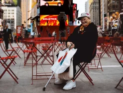 Fermob Bistro table, 60 cm, chili