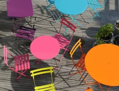 Fermob Bistro table, 60 cm, chili