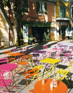 Fermob Bistro table, 60 cm, chili