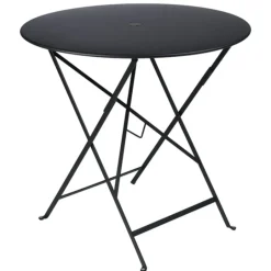 Fermob Bistro table, 77 cm, liquorice
