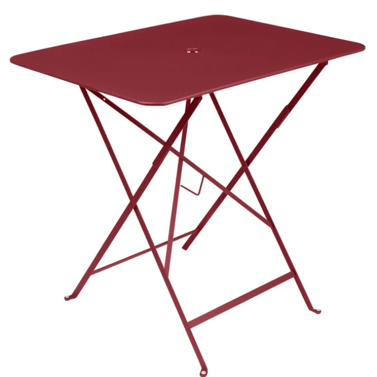 Fermob Bistro table, 77 x 57 cm, chili
