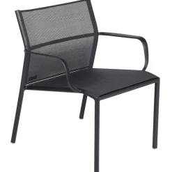 Fermob Cadiz low armchair, anthracite