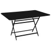 Fermob Caractere table, 128 x 90 cm, liquorice