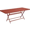 Fermob Caractere table, 90 x 190 cm, red ochre