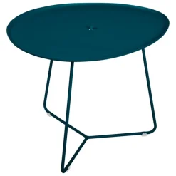 Fermob Cocotte low table, acapulco blue