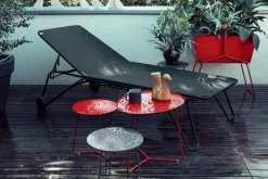 Fermob Cocotte low table, liquorice