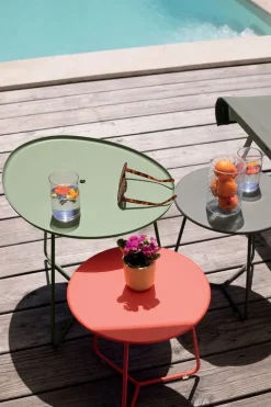 Fermob Cocotte low table, liquorice