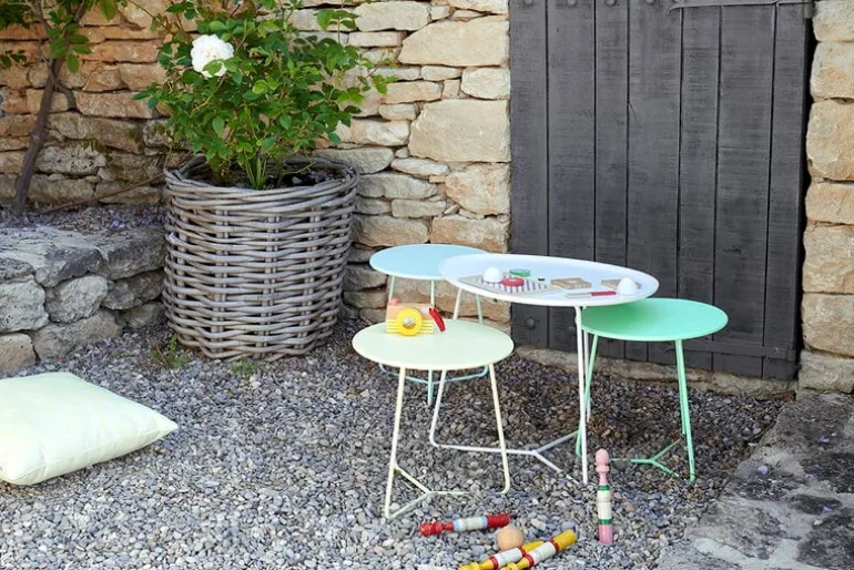 Fermob Cocotte low table, honey