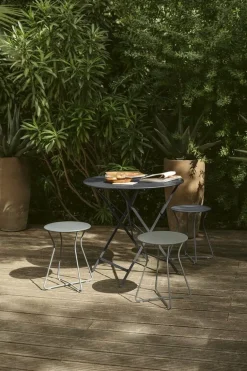 Fermob Cocotte stool, acapulco blue