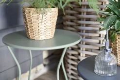 Fermob Cocotte stool, liquorice