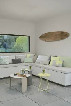 Fermob Cocotte stool, liquorice