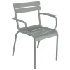 Fermob Luxembourg armchair, lapilli grey