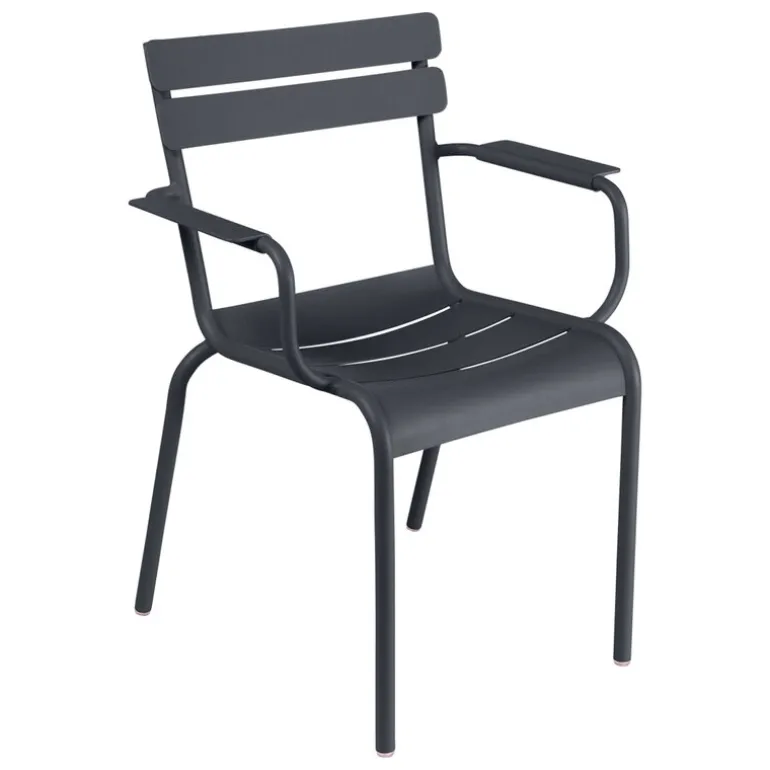 Fermob Luxembourg armchair, anthracite