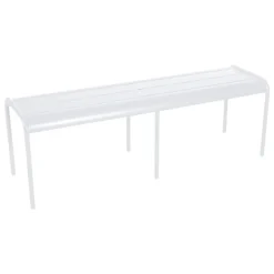 Fermob Luxembourg bench, 145 cm, cotton white