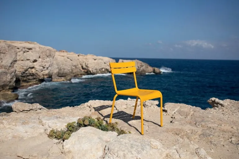 Fermob Luxembourg chair, lapilli grey