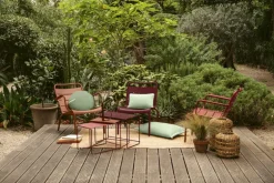 Fermob Luxembourg low armchair, cactus