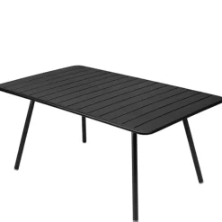 Fermob Luxembourg table, 165 x 100 cm, liquorice