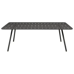 Fermob Luxembourg table, 207 x 100 cm, liquorice