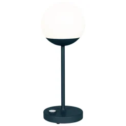 Fermob Mooon! Max table lamp, 41 cm, acapulco blue