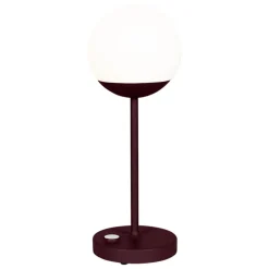 Fermob Mooon! Max table lamp, 41 cm, black cherry
