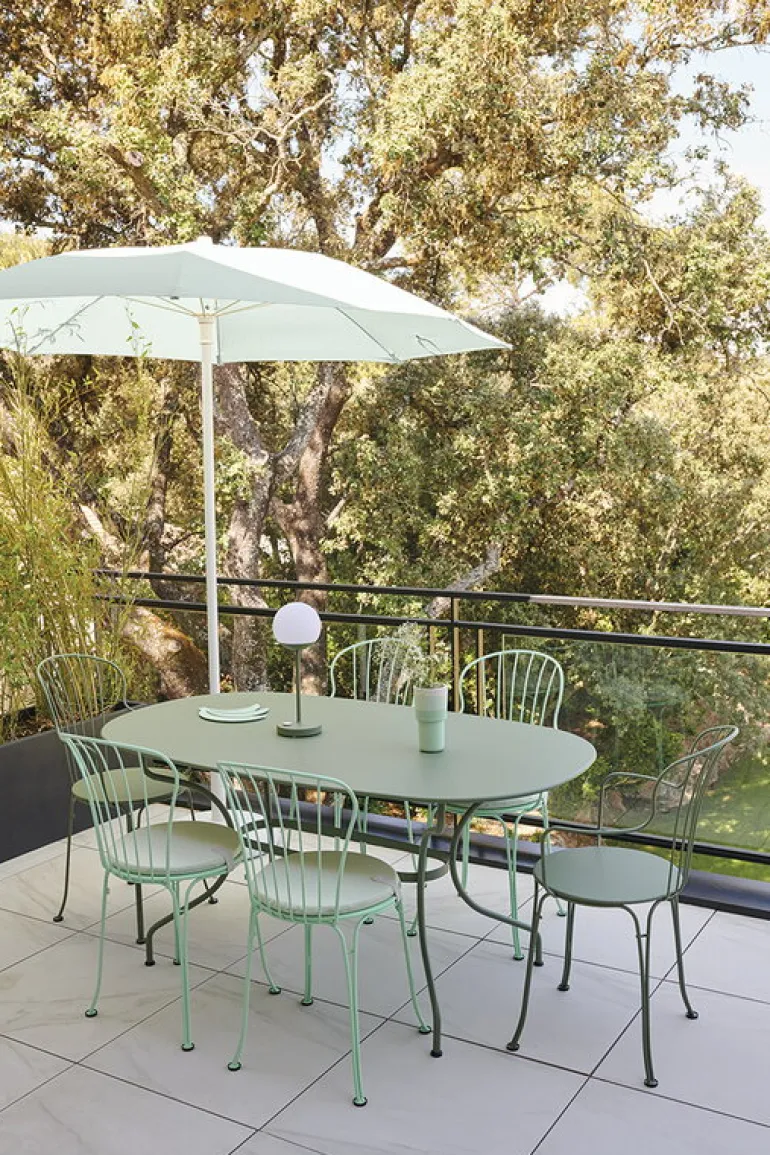 Fermob Opéra+ armchair, cotton white