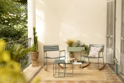 Fermob Oulala nesting table, set of 3, highlighted nature