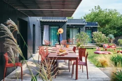 Fermob Ribambelle extension table, XL, acapulco blue