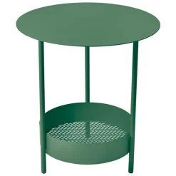Fermob Salsa pedestal table, cedar green