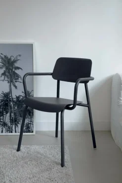 Fermob Studie armchair, liquorice