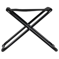 Fiam Chico Outdoor footstool, black