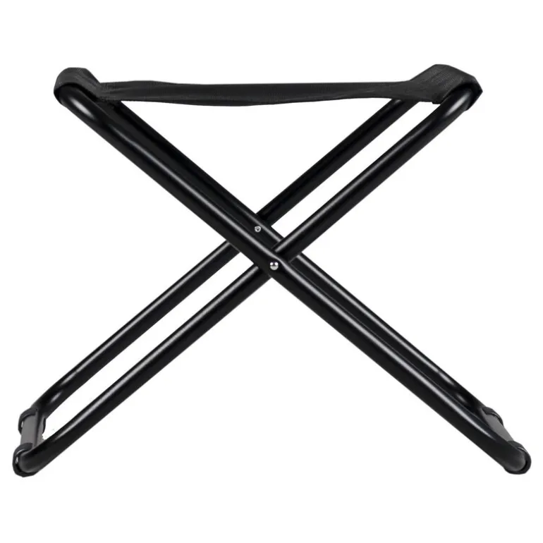 Fiam Chico Outdoor footstool, black