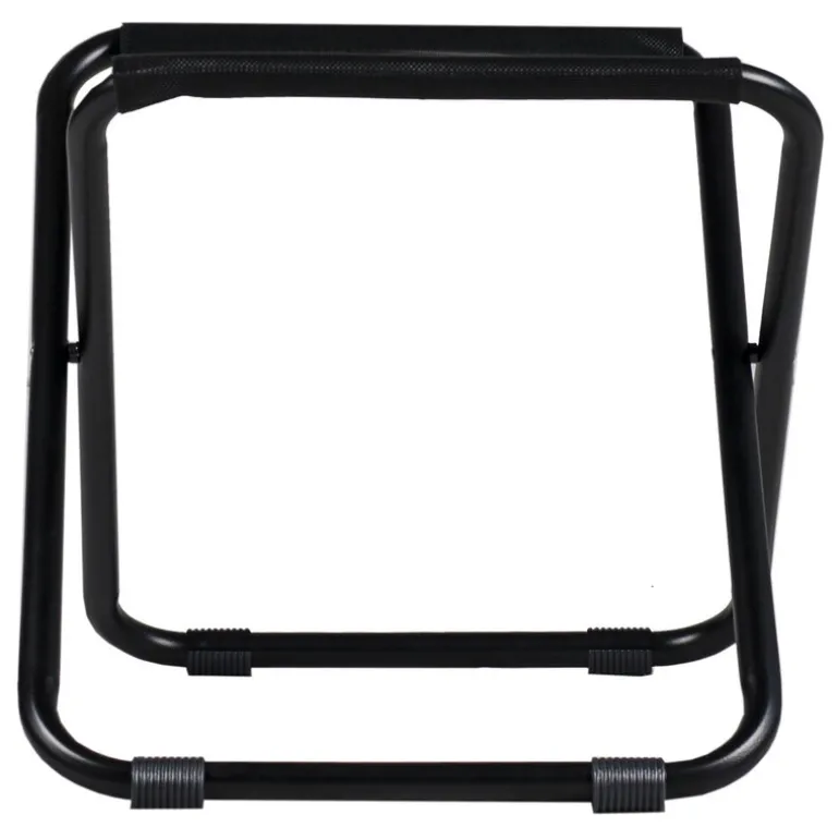 Fiam Chico Outdoor footstool, black