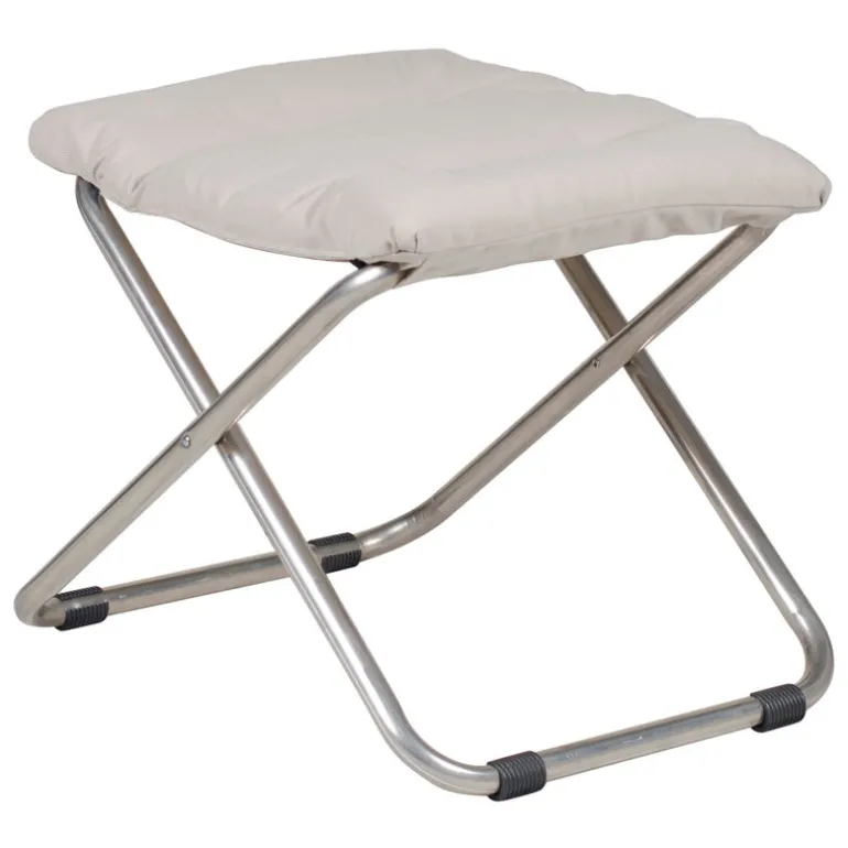 Fiam Chico Soft Outdoor footstool, aluminium - beige