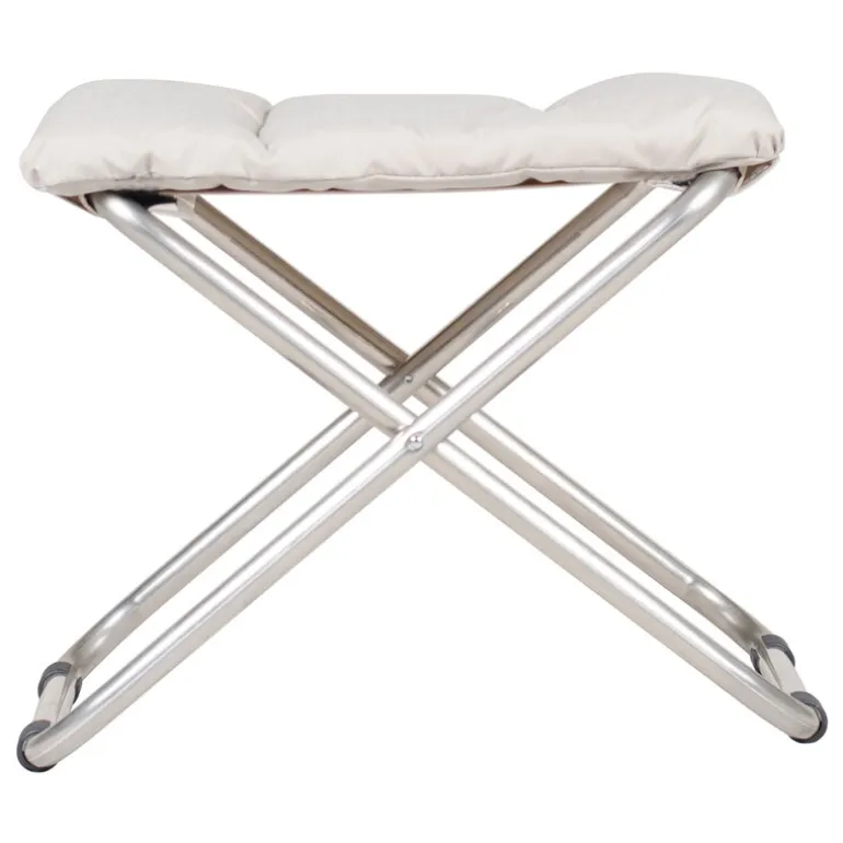 Fiam Chico Soft Outdoor footstool, aluminium - beige