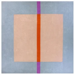 Finarte Akaatti rug, beige - light blue