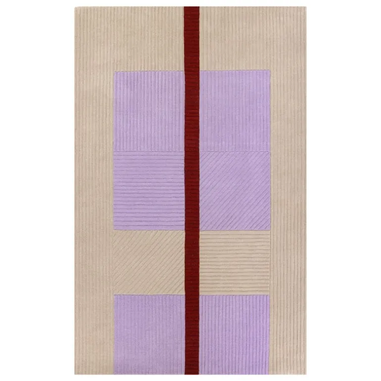 Finarte Ametisti rug, beige - lilac