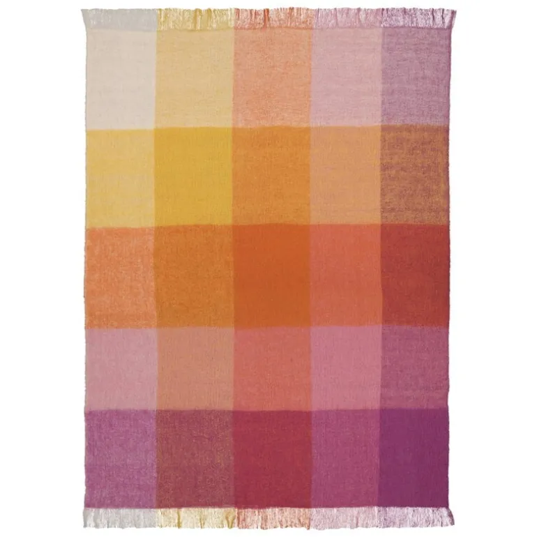 Finarte Apricot throw, 130 x 170 cm