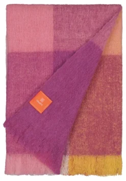 Finarte Apricot throw, 130 x 170 cm
