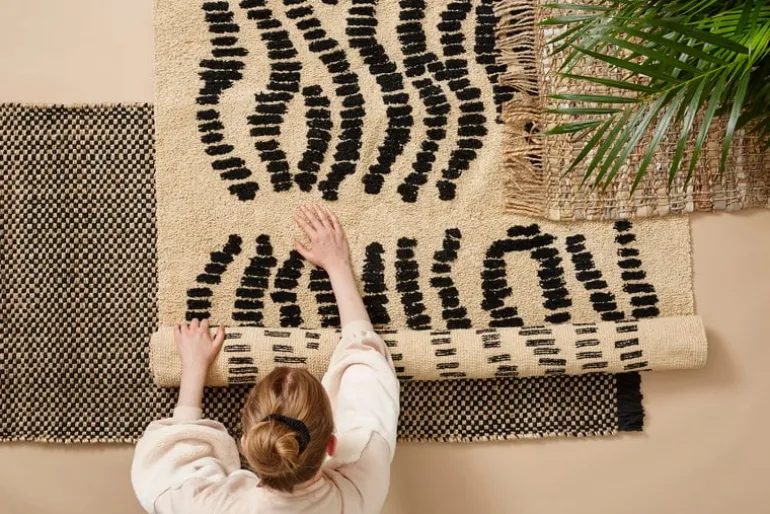 Finarte Dyyni rug, 140 x 200 cm, beige