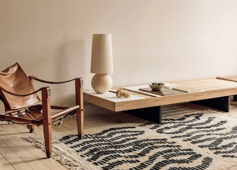 Finarte Dyyni rug, 140 x 200 cm, beige