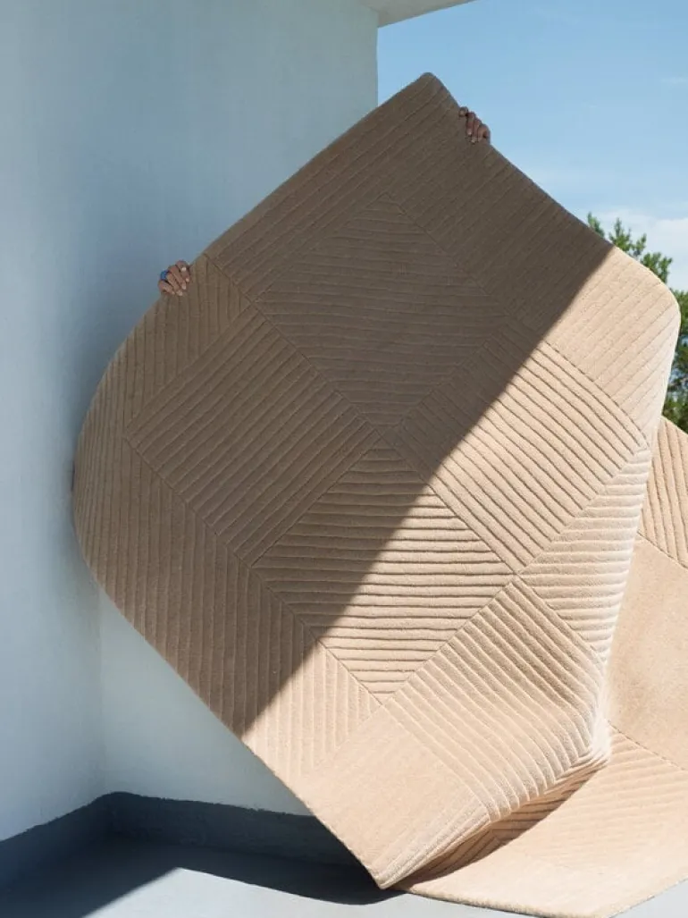 Finarte Kvartsi rug, beige