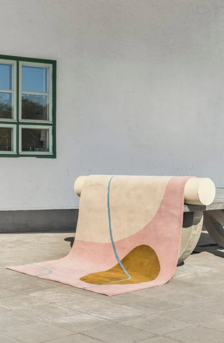 Finarte Ruukku rug, pink