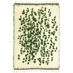 Finarte Suovilla rug, 140 x 200 cm, white